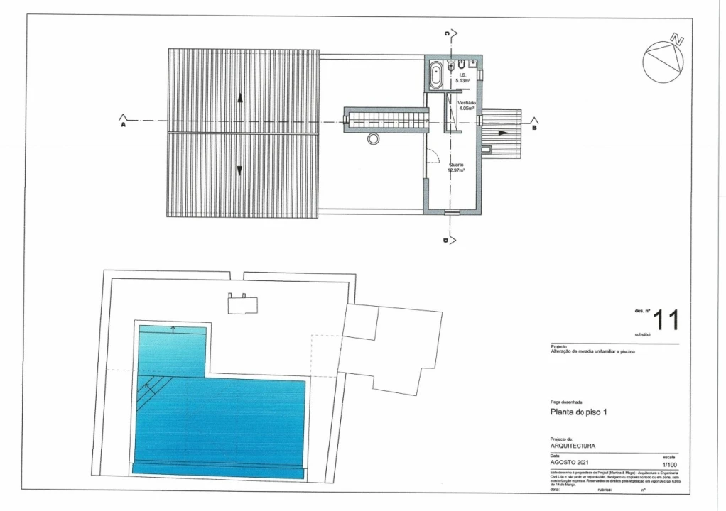 Moradia T4 para Venda em Silves Planta 2