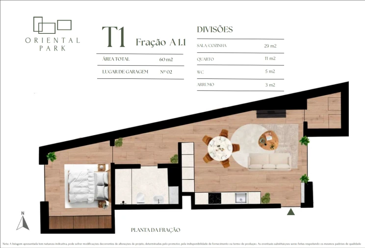 Apartamento T1 para Venda em Campanhã Foto 5