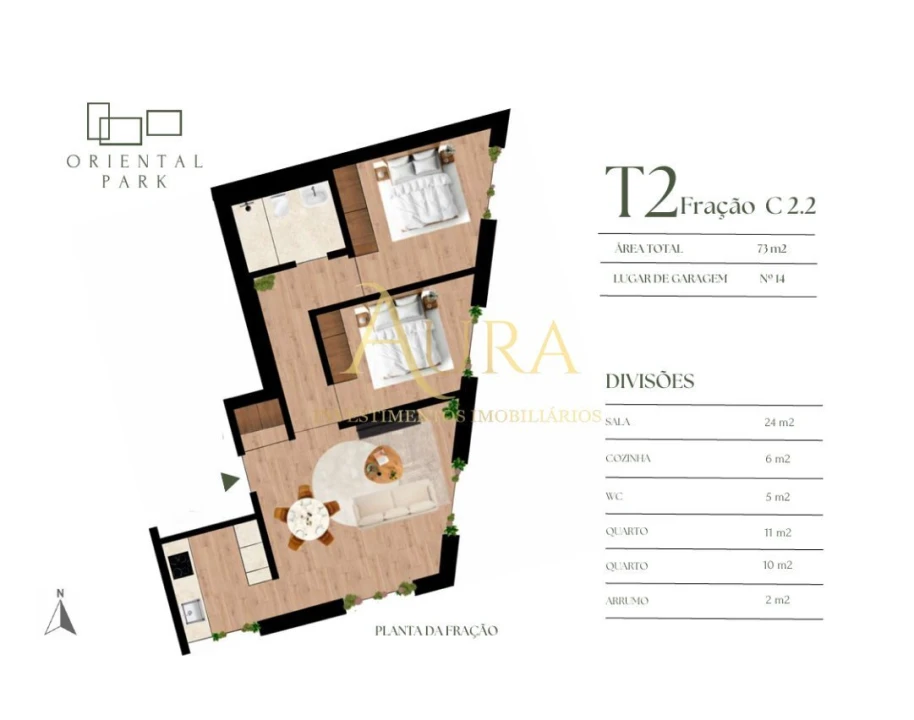 Apartamento T2 para Venda em Campanhã Foto 6