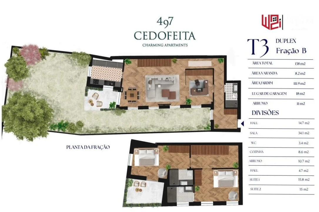 Apartamento T3 para Venda em Cedofeita, Santo Ildefonso, Sé, Miragaia, São Nicolau e Vitória Foto 9