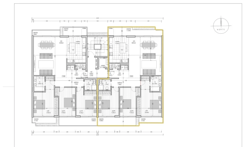 Apartamento T3 para Venda em Pinhal Novo Planta 1