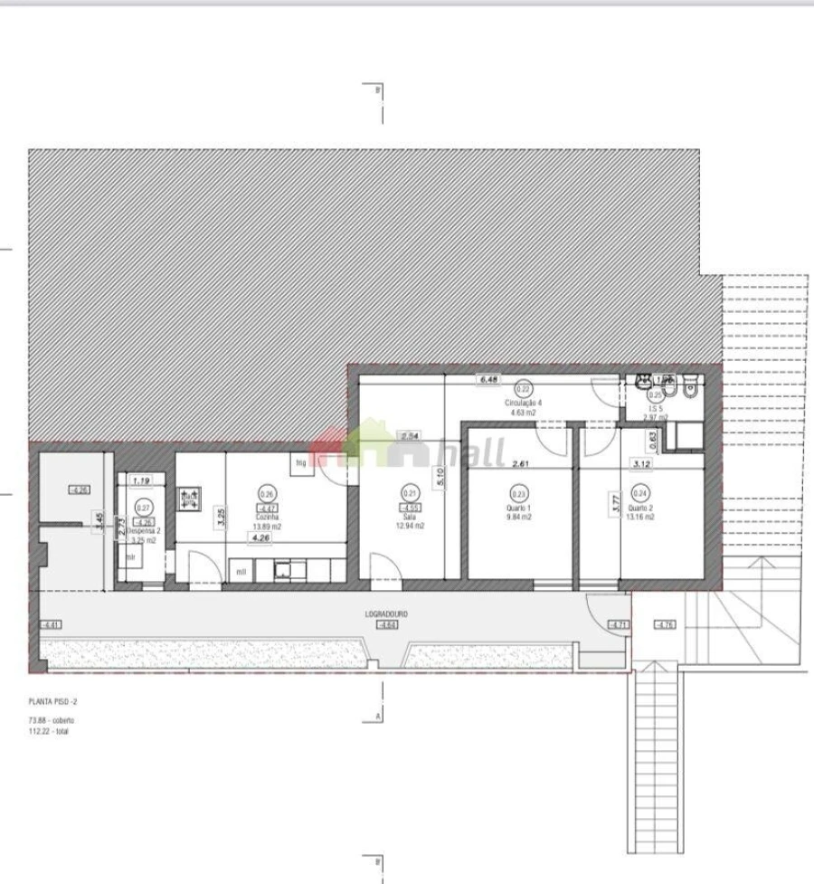 Moradia T2 para Venda em Arraiolos Foto 13