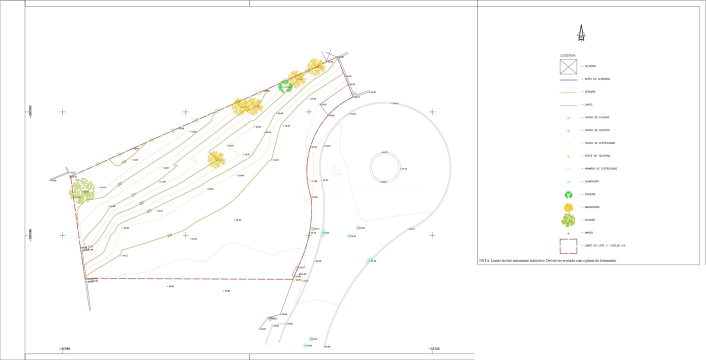 Terreno para Venda em Estômbar e Parchal Foto 2
