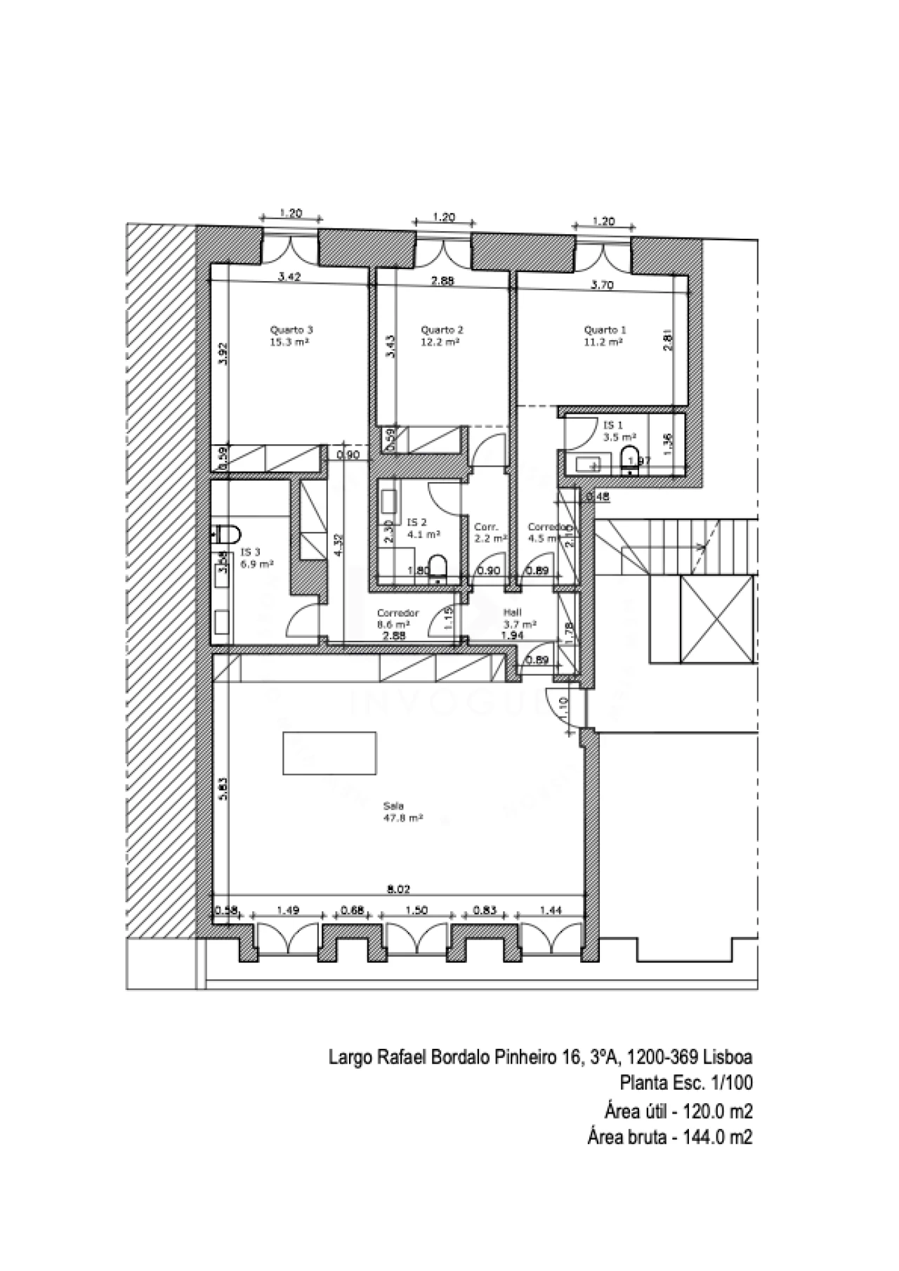Apartamento T3 para Venda em Santa Maria Maior Foto 32