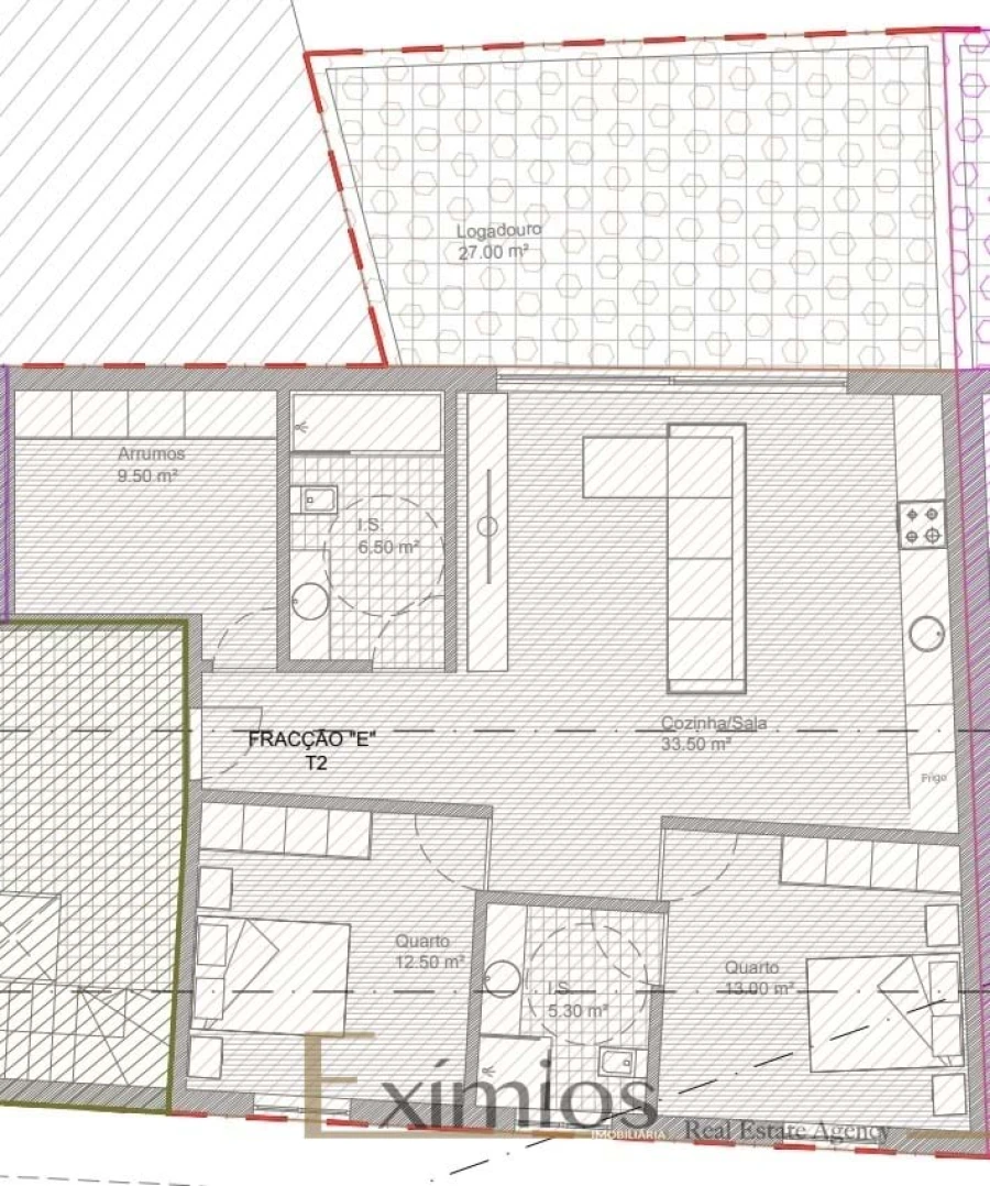 Apartamento T2 para Venda em Póvoa de Varzim, Beiriz e Argivai Foto 3