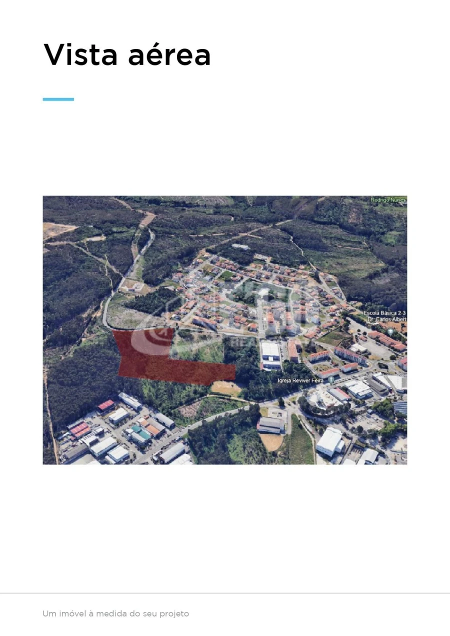 Terreno para Venda em São João de Ver Foto 7