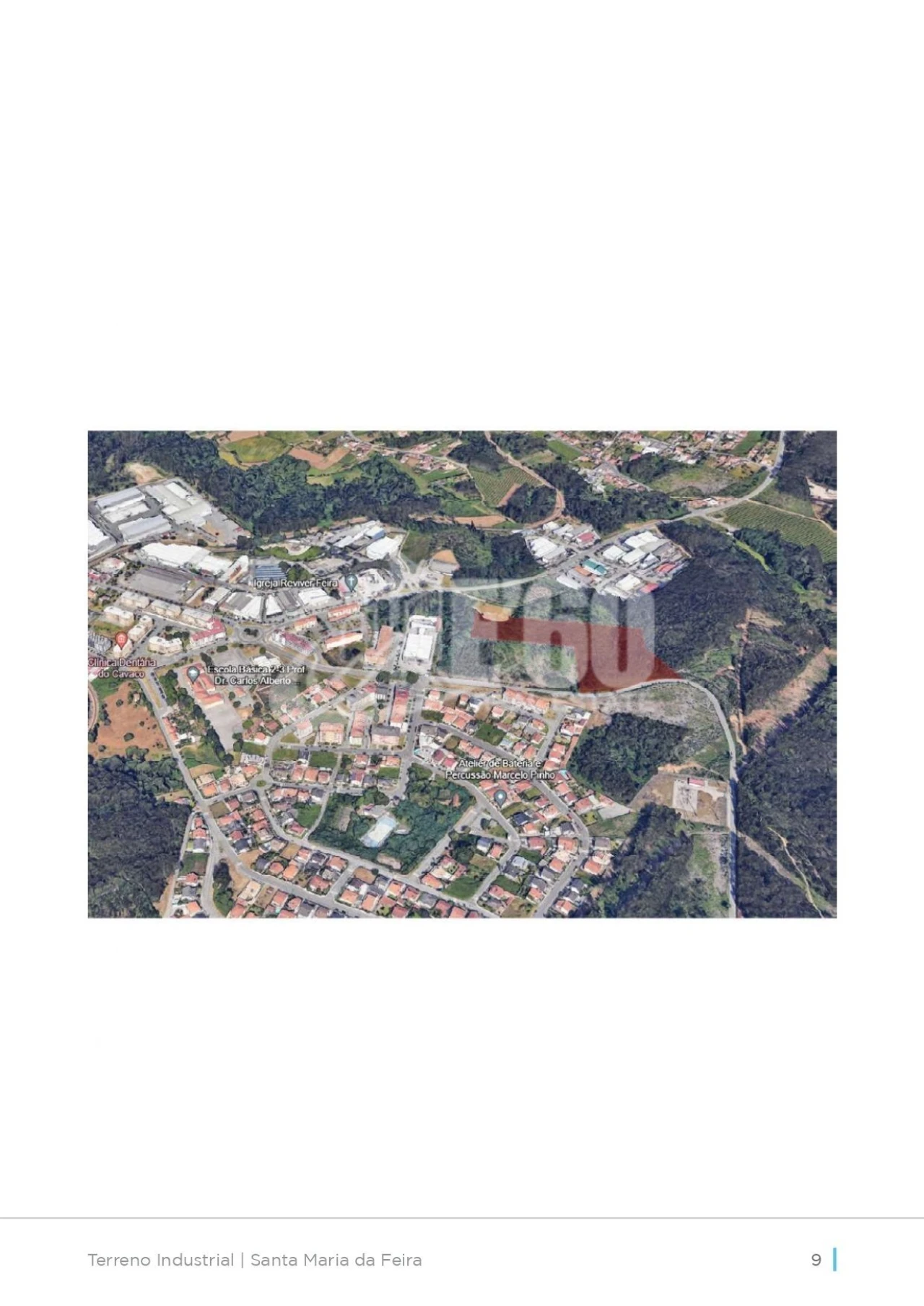 Terreno para Venda em São João de Ver Foto 8