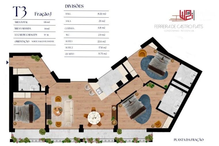 Apartamento T3 para Venda em Bonfim Foto 9