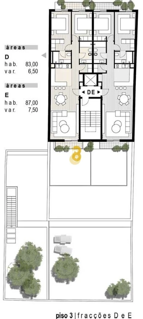 Apartamento T2 para Venda em Paranhos