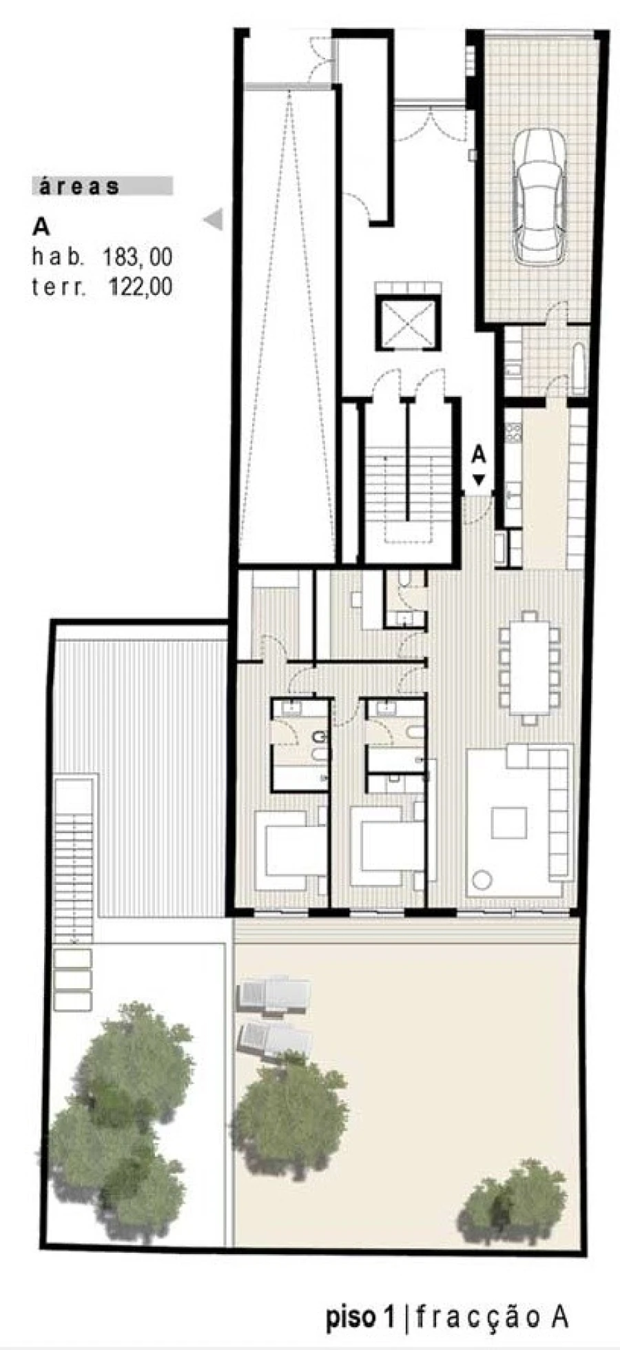 Apartamento T2 para Venda em Paranhos Planta 1
