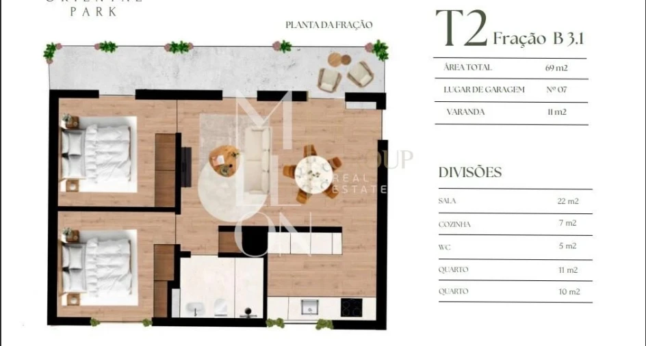 Apartamento T2 para Venda em Campanhã Foto 13