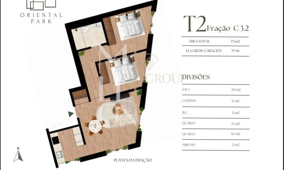 Apartamento T2 para Venda em Campanhã Foto 6