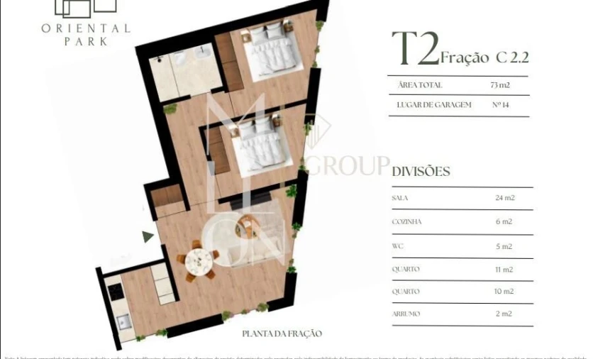 Apartamento T2 para Venda em Campanhã Foto 13