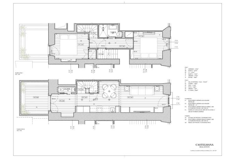 Apartamento T2 para Venda em Estrela Planta 1