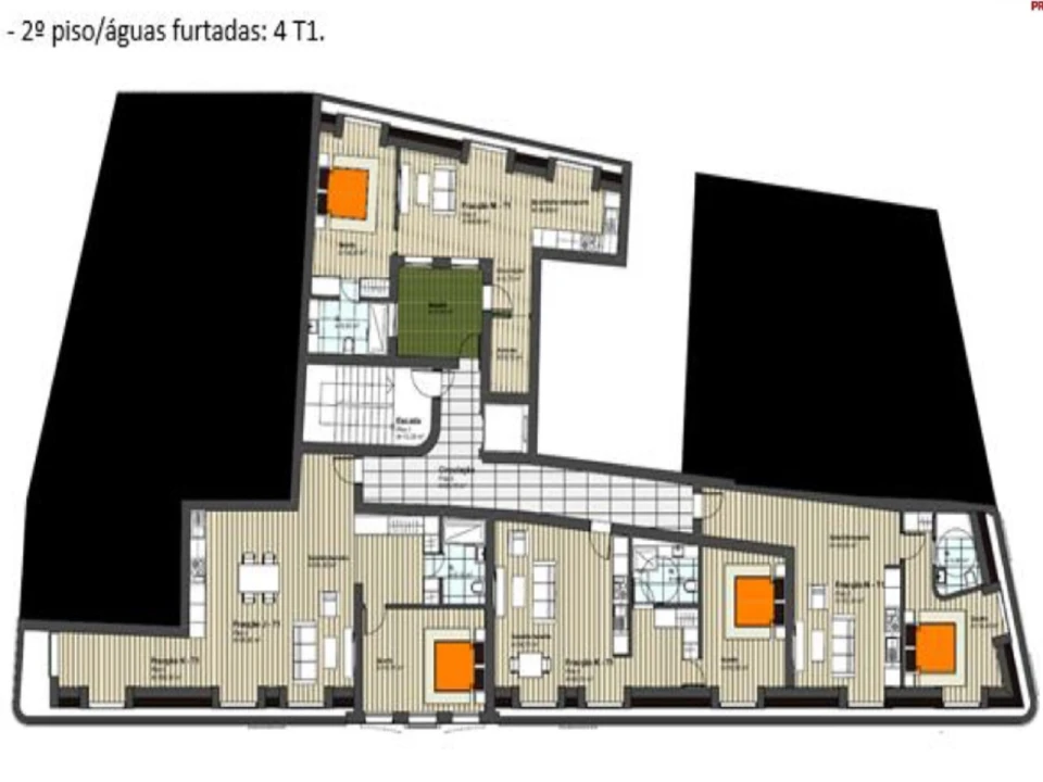 Prédio para Venda em Montijo e Afonsoeiro Planta 3