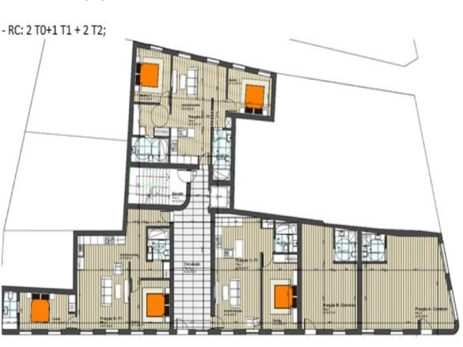 Prédio para Venda em Montijo e Afonsoeiro Planta 1