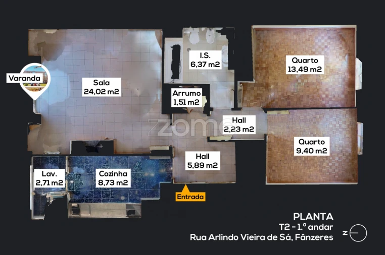 Apartamento T2 para Arrendamento em Fânzeres e São Pedro da Cova Foto 28