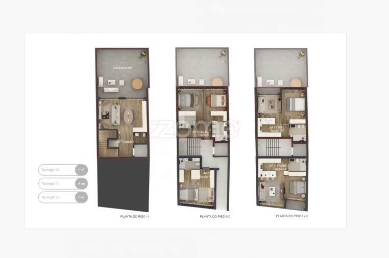 Apartamento T1 para Venda em Braga (Maximinos, Sé e Cividade) Foto 12