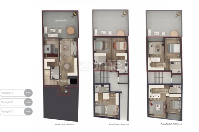 Apartamento T3 para Venda em Braga (Maximinos, Sé e Cividade)