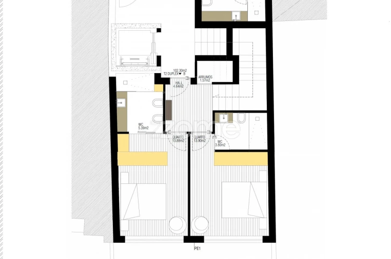 Apartamento T2 para Venda em Braga (Maximinos, Sé e Cividade) Foto 5