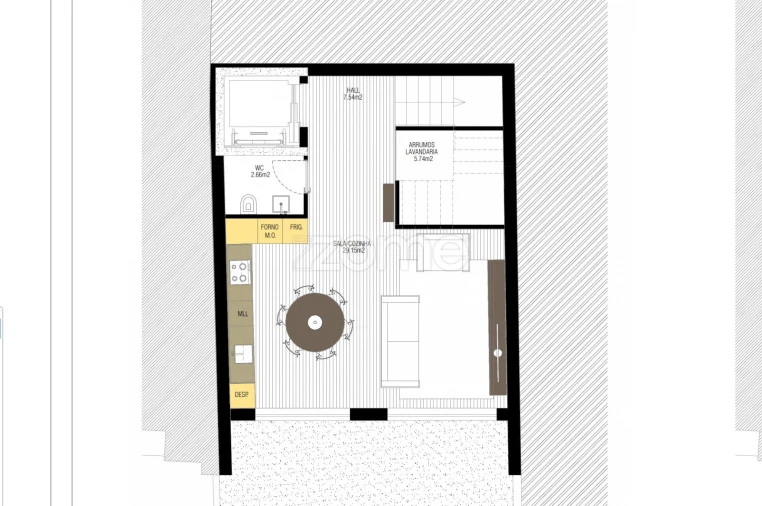 Apartamento T2 para Venda em Braga (Maximinos, Sé e Cividade) Foto 6