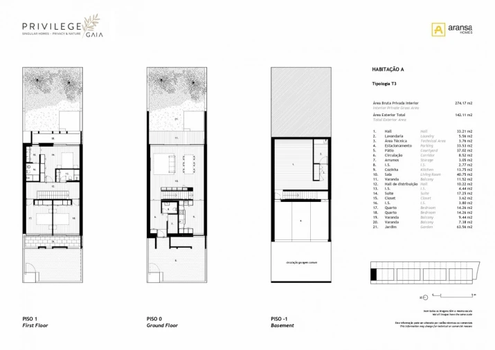 Moradia T3 para Venda em Arcozelo Foto 22