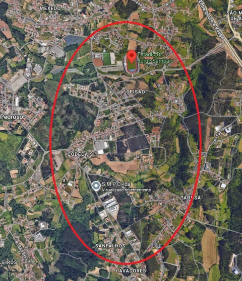 Terreno para Venda em Pedroso e Seixezelo