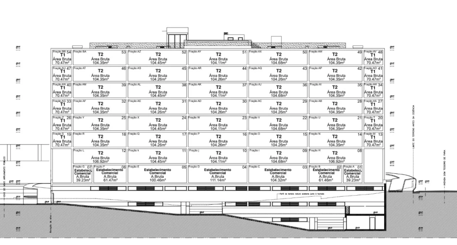 Apartamento T1 para Venda em São Martinho Planta 1