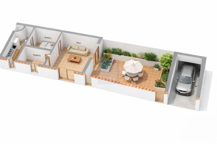 Moradia T2 para Venda em Alferce Foto 2