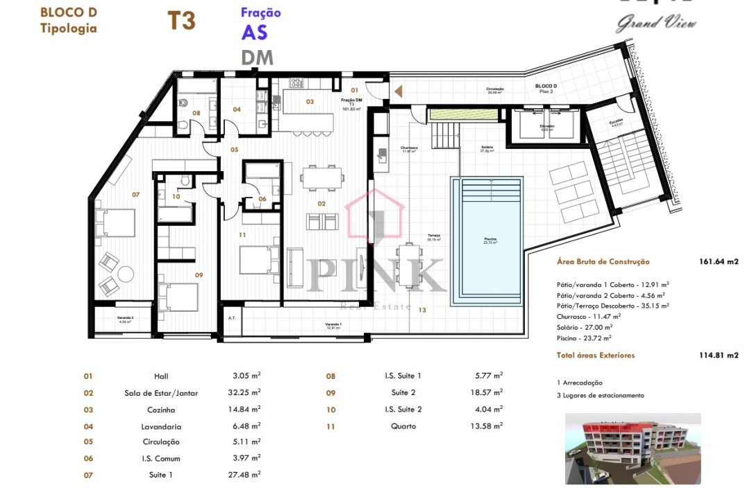 Apartamento T3 para Venda em Estreito de Camara de Lobos Foto 18