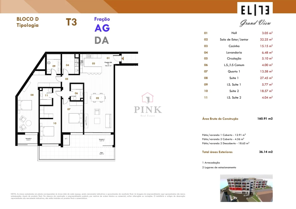 Apartamento T3 para Venda em Camara de Lobos Foto 30