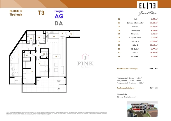 Apartamento T3 para Venda em Camara de Lobos Foto 30