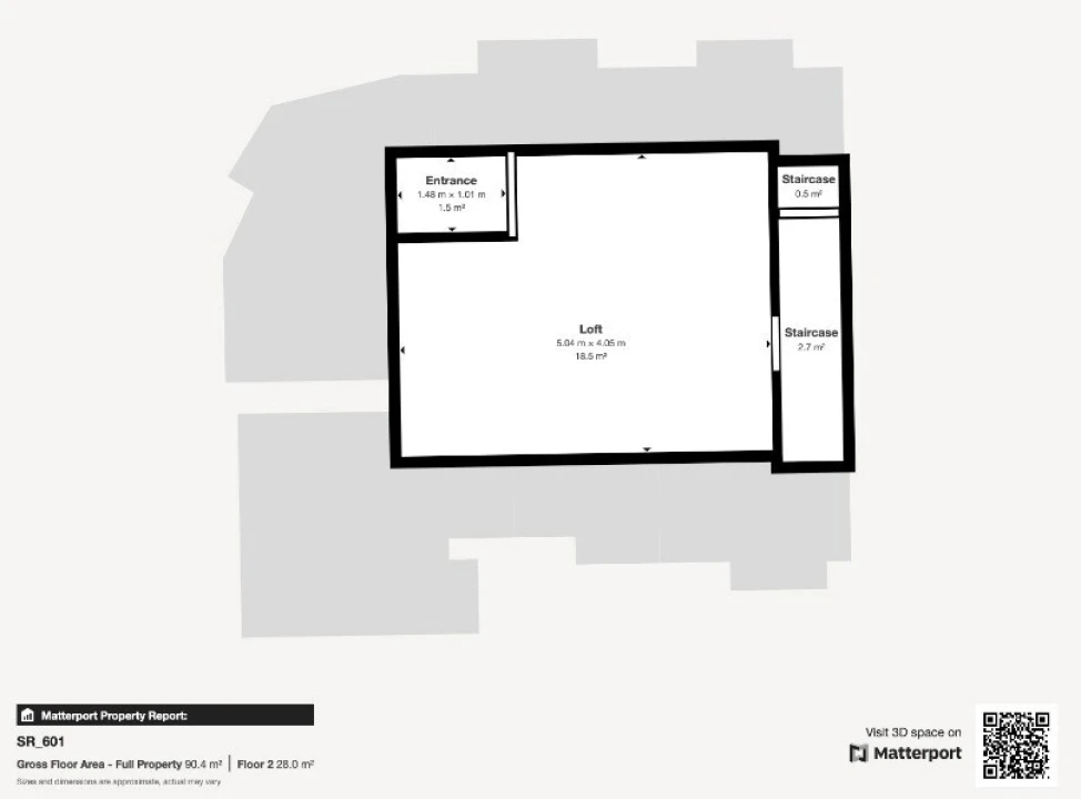 Apartamento T3 para Venda em Santa Maria e São Miguel, São Martinho, São Pedro Penaferrim Planta 2