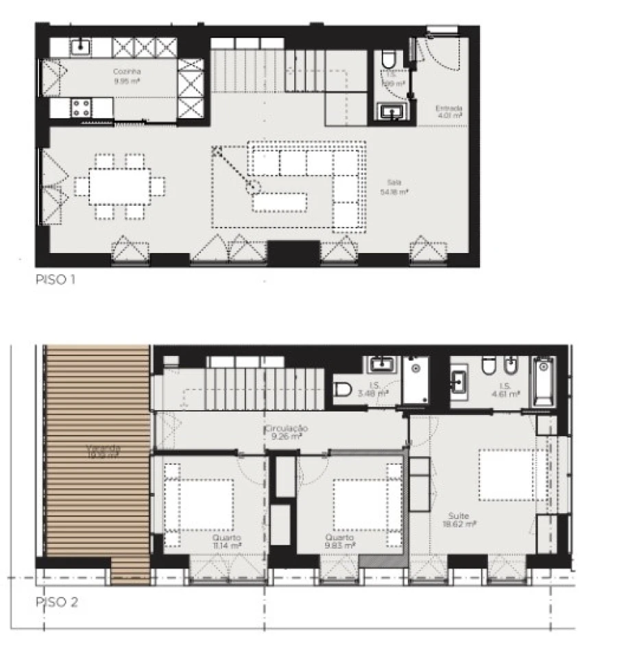 Apartamento T3 para Venda em Moscavide e Portela Planta 1