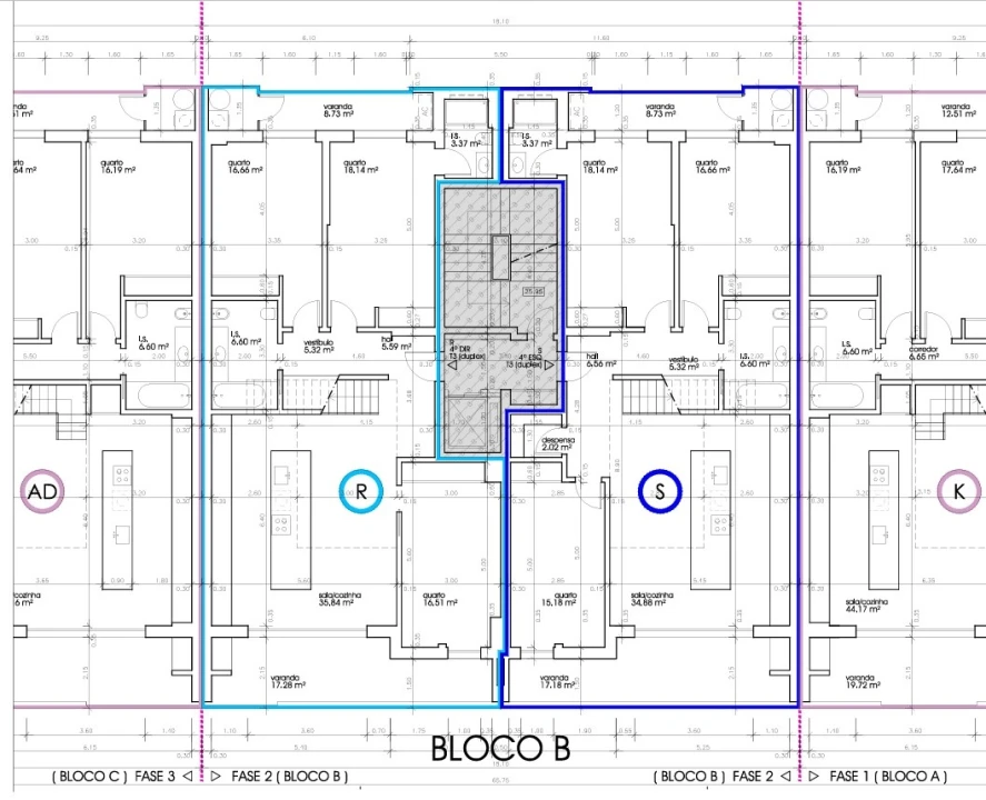 Apartamento T3 para Venda em Montijo e Afonsoeiro Planta 3