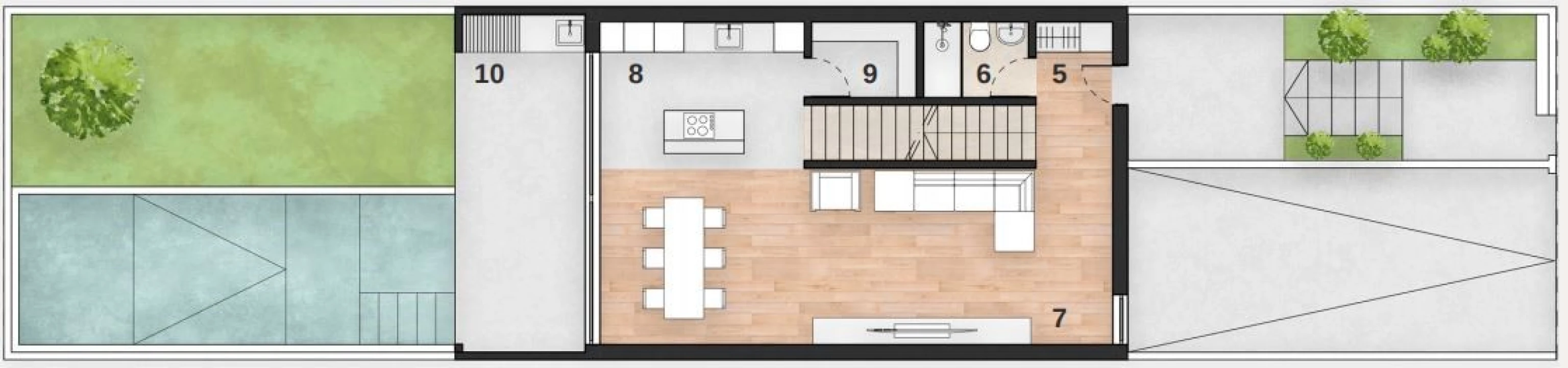 Moradia T3 para Venda em Gambia-Pontes-Alto da Guerra Planta 3