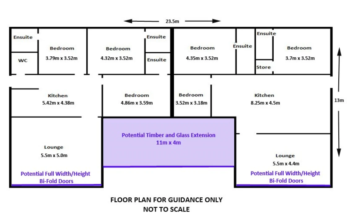 Moradia T6 para Venda em Ourique Planta 2