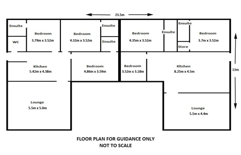 Moradia T6 para Venda em Ourique Planta 1