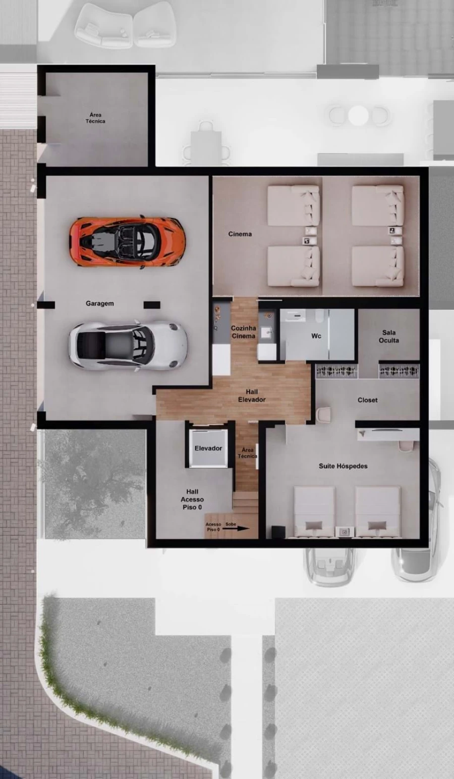 Moradia T6 para Venda em Quinta do Conde Planta 3