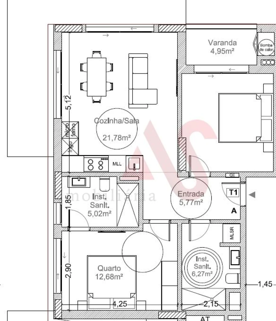 Apartamento T2 para Venda em Armação de Pera Foto 33