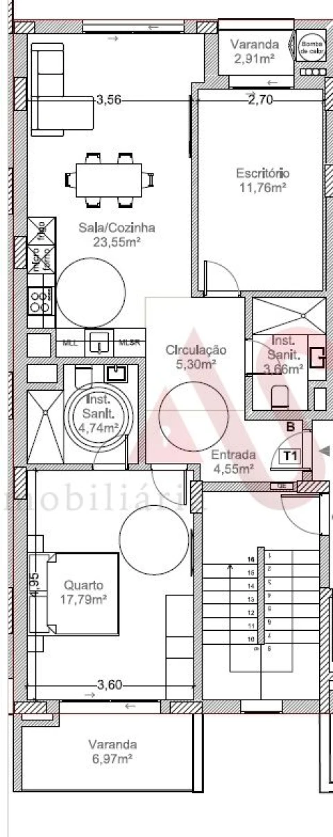 Apartamento T2 para Venda em Armação de Pera