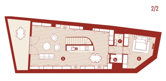 Apartamento T2 para Venda em Cedofeita, Santo Ildefonso, Sé, Miragaia, São Nicolau e Vitória