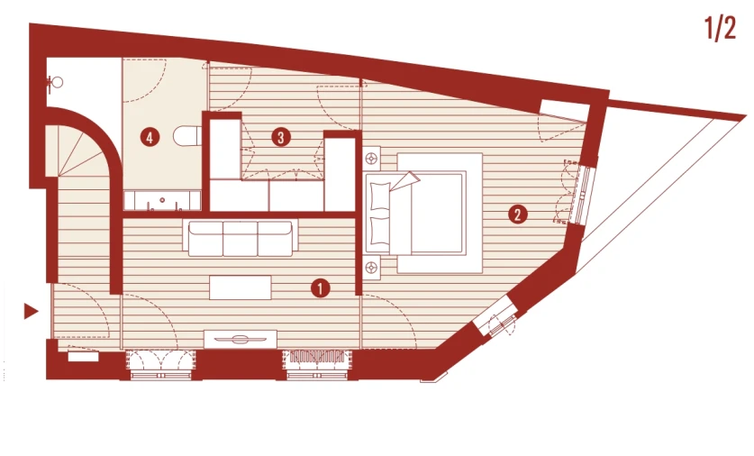Apartamento T2 para Venda em Cedofeita, Santo Ildefonso, Sé, Miragaia, São Nicolau e Vitória Foto 13