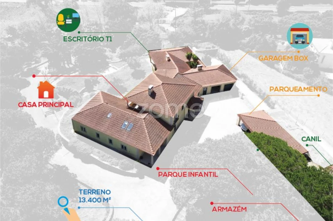 Quinta T6 para Venda em Lousa Foto 10