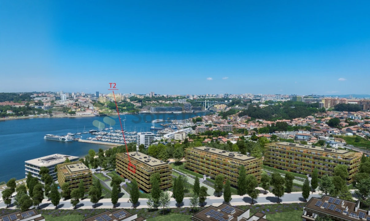 Apartamento T2 para Venda em Canidelo Foto 6