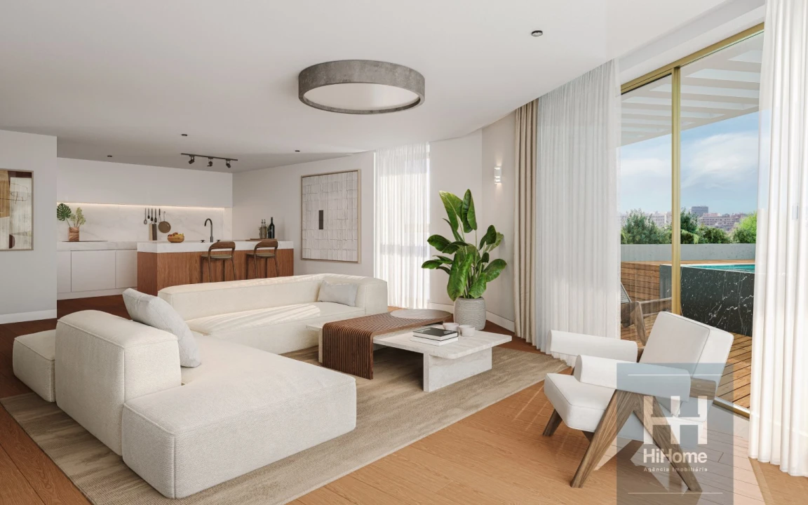 Apartamento T1 para Venda em Avenidas Novas Foto 4