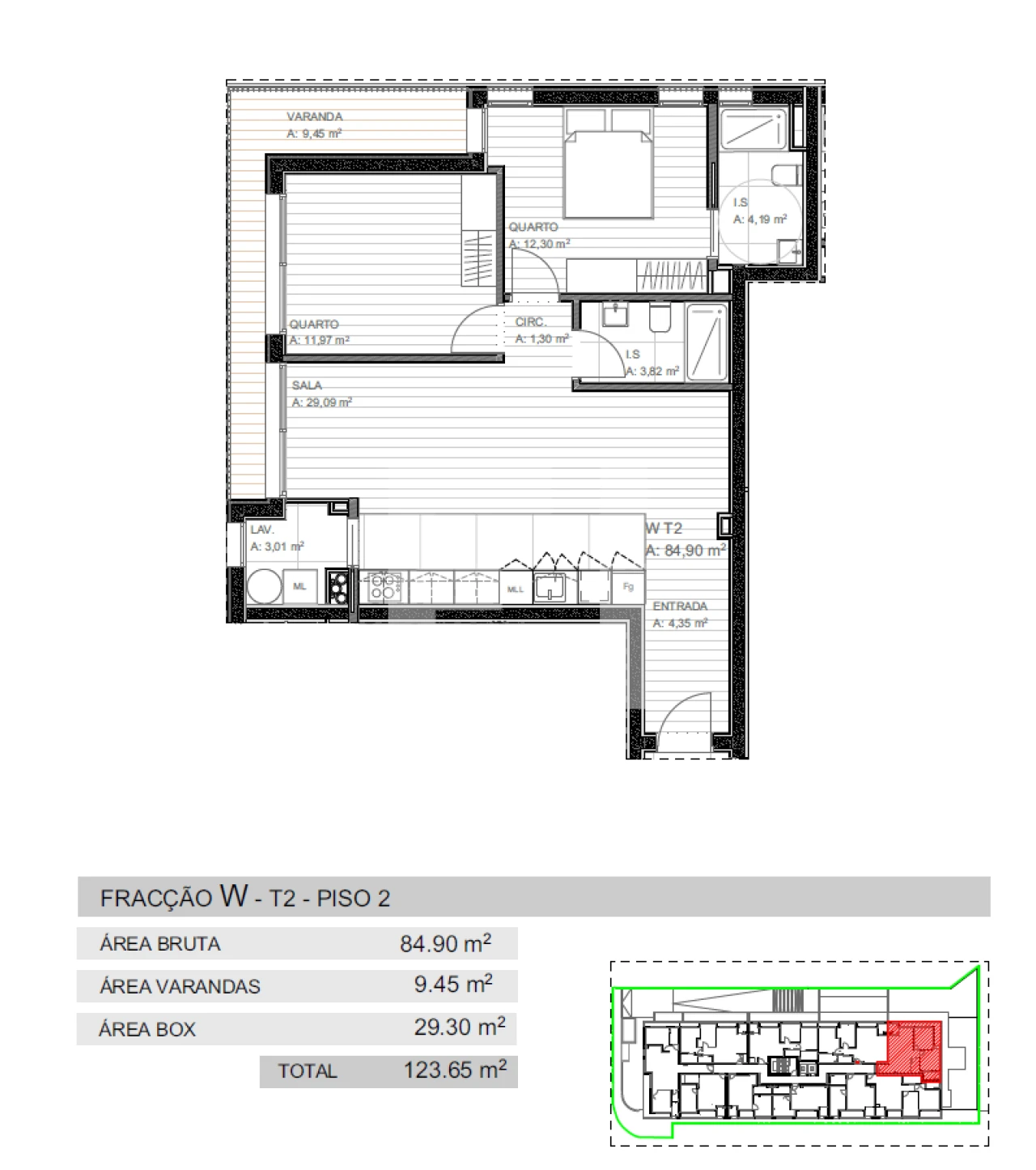 Apartamento T2 para Venda em Grijo Foto 17