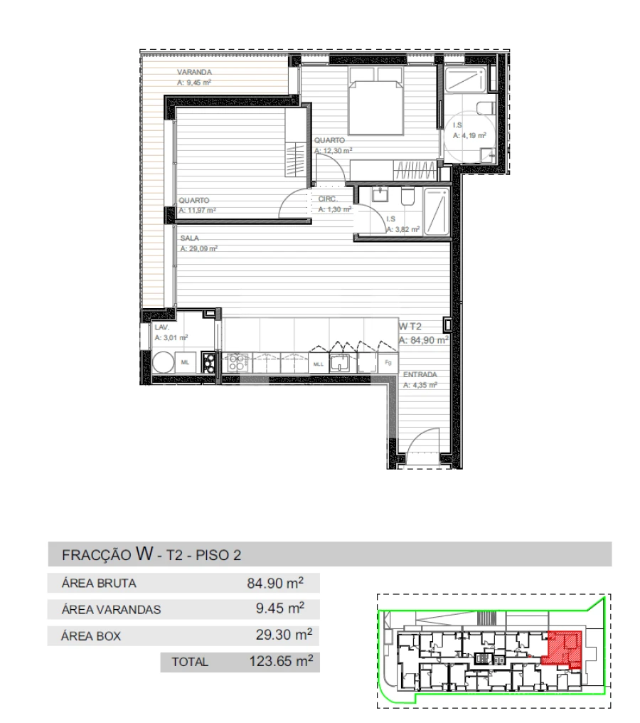Apartamento T2 para Venda em Grijo Foto 17