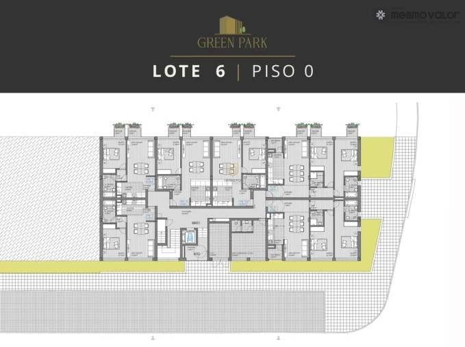 Apartamento T2 para Venda em Custóias, Leça do Balio e Guifões Planta 1