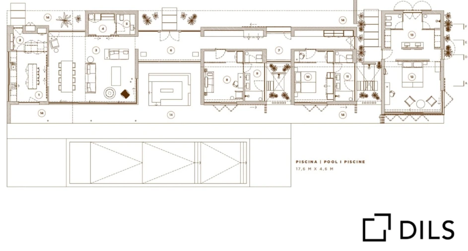 Moradia T3 para Venda em Azinheira dos Barros e São Mamede do Sádão Planta 1